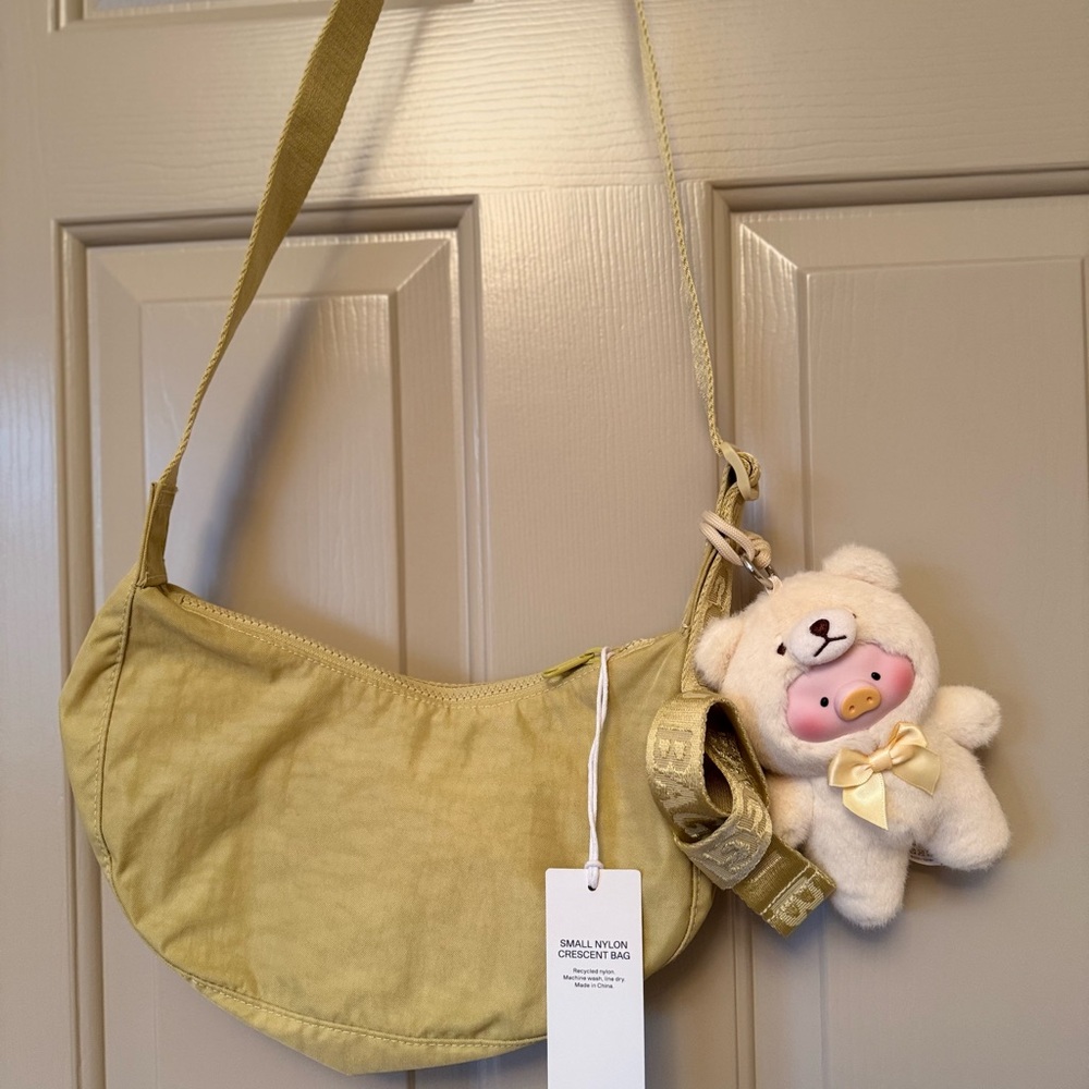 BAGGU Small Crescent Bag - Butter